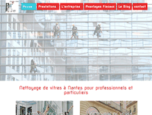 Tablet Screenshot of monsieur-vitres.fr